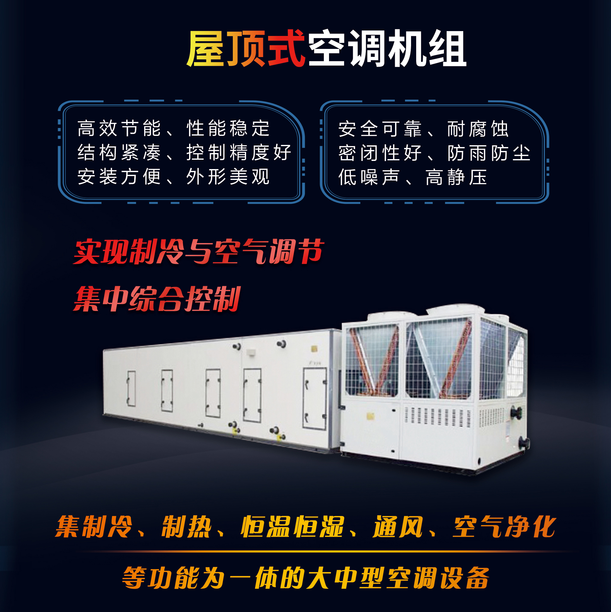 屋頂式空調(diào)機(jī)組